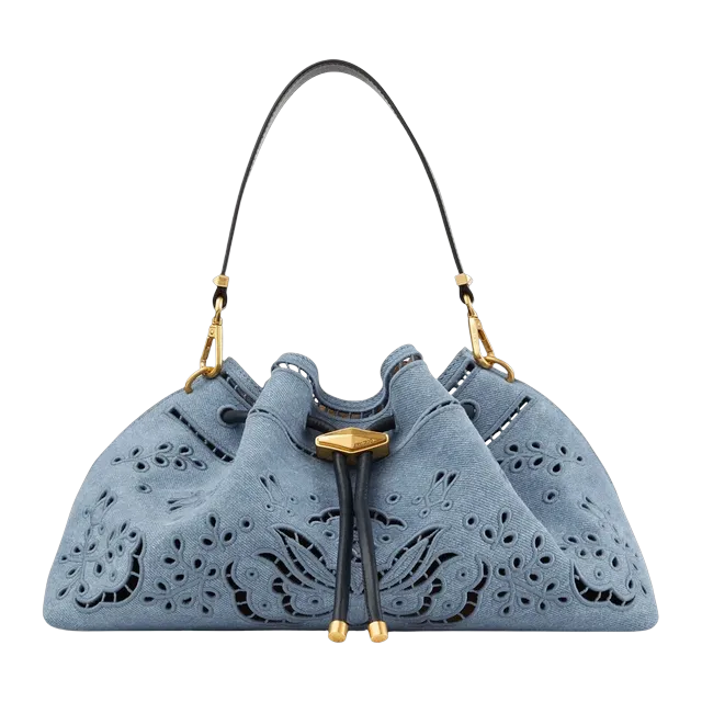 Jimmy Choo Cinch Medium Blue — Authentic Jimmy Choo in stock at CLZTURE