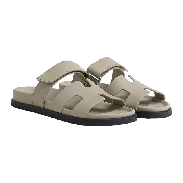Hermès Sandals Chypre Neutral — Authentic Shoes & Footwear at CLZTURE