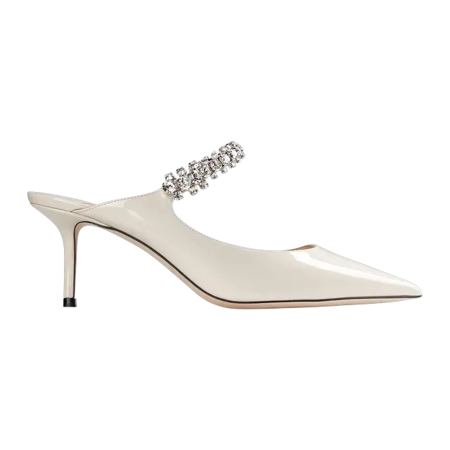 Jimmy Choo Bing 65Mm White — Authentic Shoes & Footwear at CLZTURE