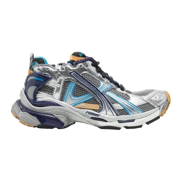 Balenciaga Runner Orange Blue — Authentic Shoes & Footwear at CLZTURE