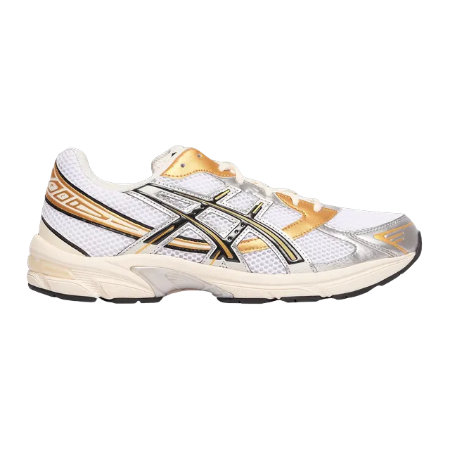 ASICS Gel 1130 White Black Gold — Authentic Shoes & Footwear at CLZTURE