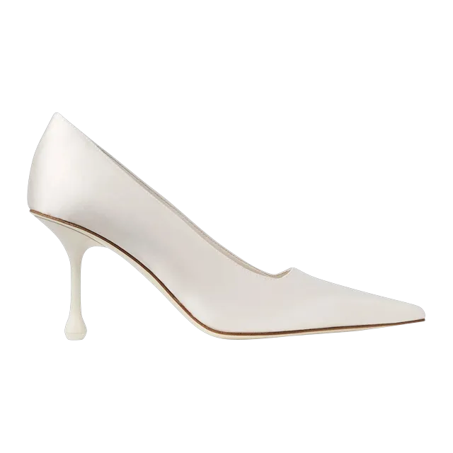 Jimmy Choo Ixia 80Mm White — Authentic Jimmy Choo in stock at CLZTURE