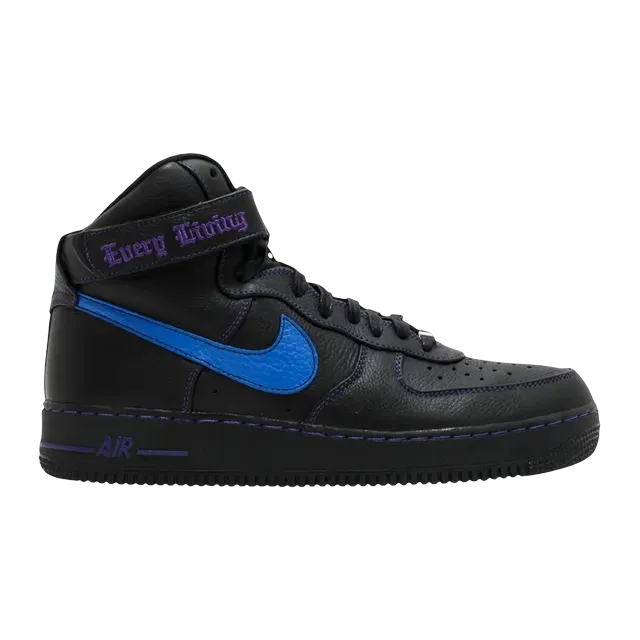 Vlone x Air Force 1 High Blue Swoosh — Authentic Shoes & Footwear at CLZTURE