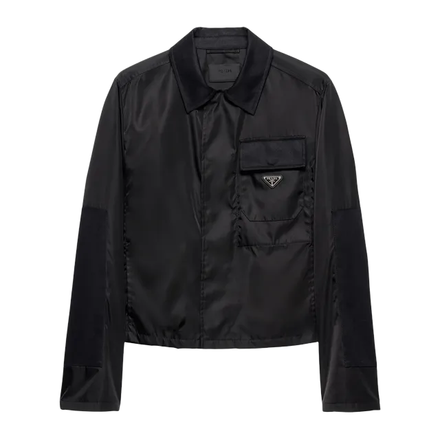 Prada Jacket Re-Nylon Black — Authentic Jackets & Outerwear at CLZTURE