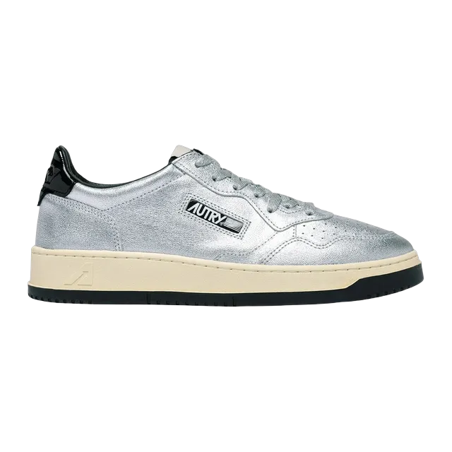 Autry Medalist Low Silver — Authentic Shoes & Footwear at CLZTURE