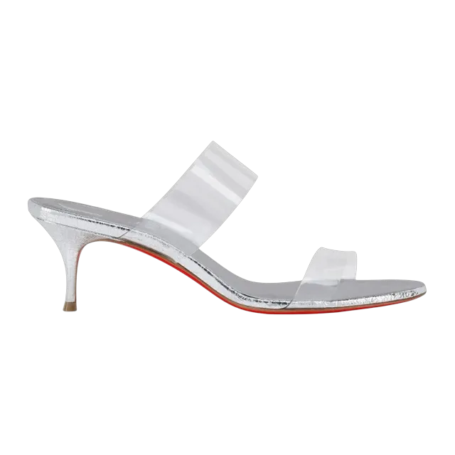 Christian Louboutin Just Nothing 55Mm Silver — Authentic Christian Louboutin in stock at CLZTURE