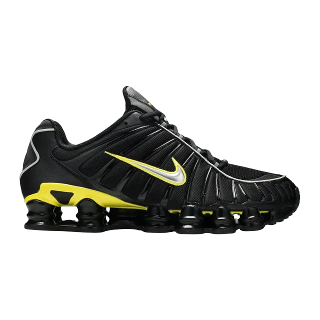 Nike Shox TL Black Dynamic Yellow — Authentic Shoes & Footwear at CLZTURE