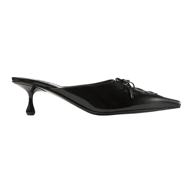 Jimmy Choo Scarlett Mule 50Mm Black — Authentic Shoes & Footwear at CLZTURE