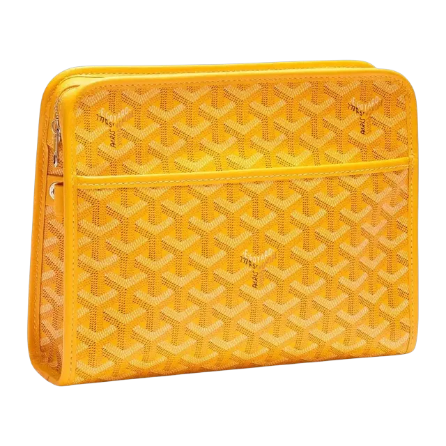 Goyard Toiletry Bag Jouvence Mm 25Cm Yellow — Authentic Goyard in stock at CLZTURE