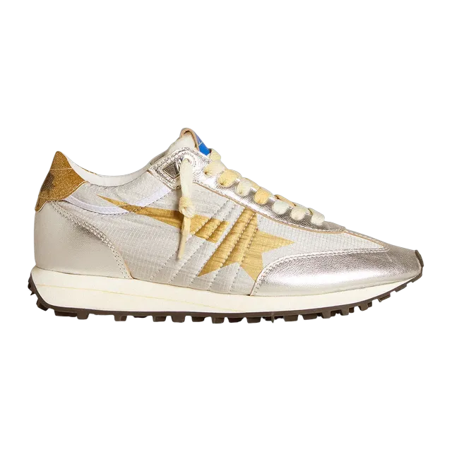 Golden Goose Sneakers Marathon Silver — Authentic Shoes & Footwear at CLZTURE