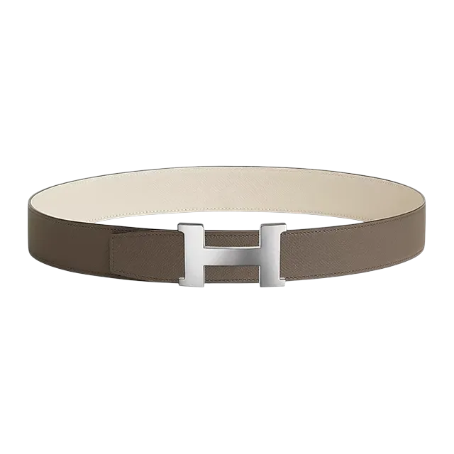 Hermès Boucle Constance 38Mm White Grey — Authentic Hermès in stock at CLZTURE