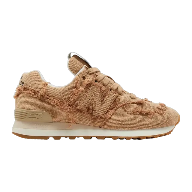 New Balance Miu Miu x 574 Denim Cognac — Authentic Shoes & Footwear at CLZTURE