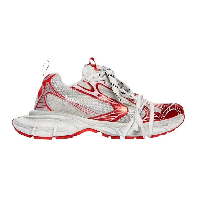 Balenciaga 3XL White Red — Authentic Shoes & Footwear at CLZTURE