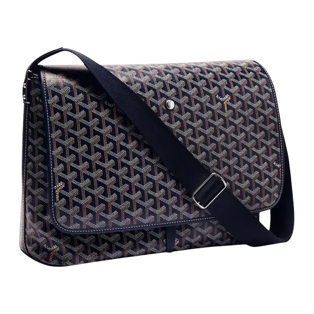 Goyard Messager Capétien Mm 39Cm Blue — Authentic Bags & Luggage at CLZTURE