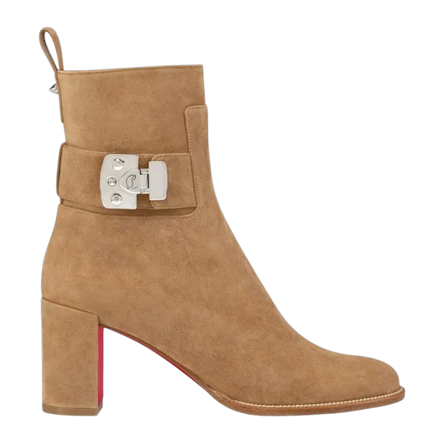 Christian Louboutin Booty Lock 70Mm Brown — Authentic at CLZTURE