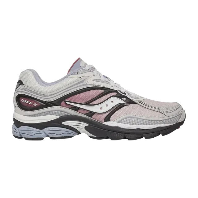 Saucony Progrid Omni 9 Fade Pack – Red — Authentic Saucony in stock at CLZTURE