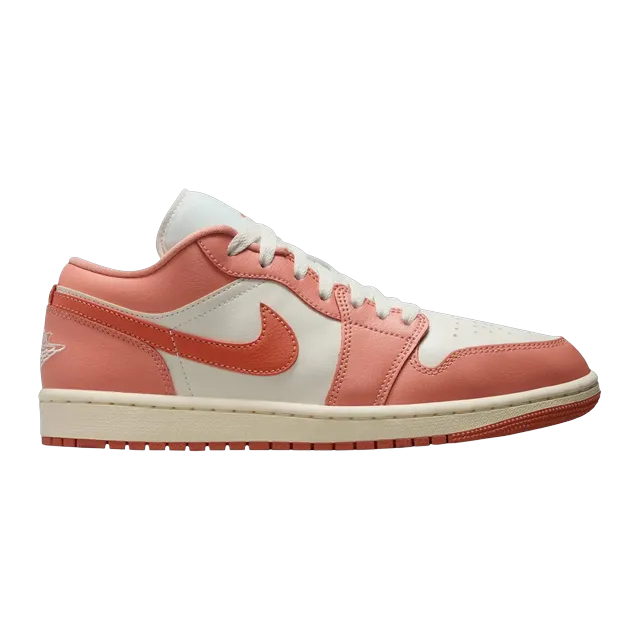 Air Jordan 1 Low Sail Madder Root — Authentic Jordan in stock at CLZTURE