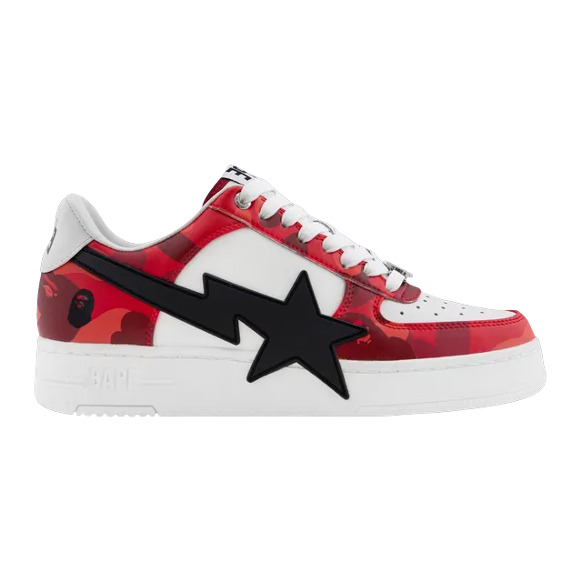 BAPE Bapesta Os #1 M1 Red — Authentic Shoes & Footwear at CLZTURE