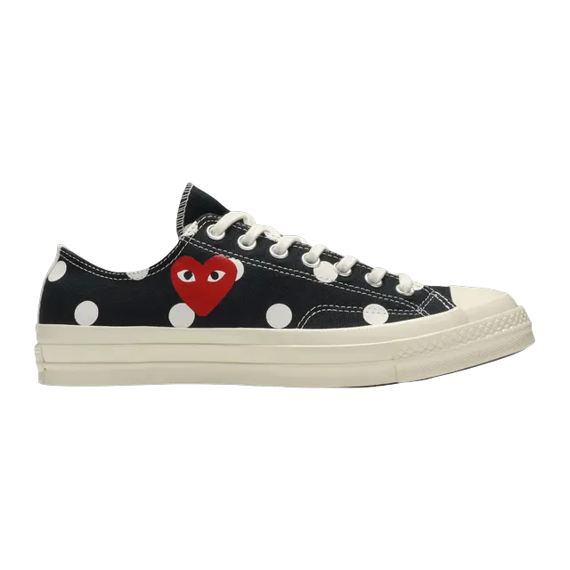 Converse Comme Des Garçons x Chuck Taylor All Star 70 Low Polka Dot — Authentic Shoes & Footwear at CLZTURE