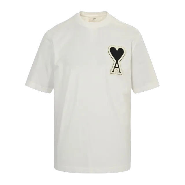 T-Shirt Ami De Coeur White — Authentic AMI in stock at CLZTURE