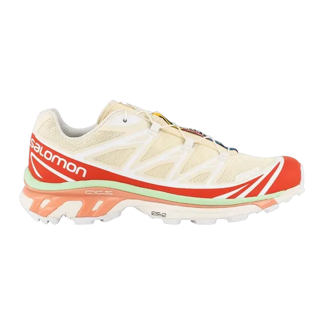 Salomon Xt-6 Shortbread Poppy Red — Authentic Shoes & Footwear at CLZTURE