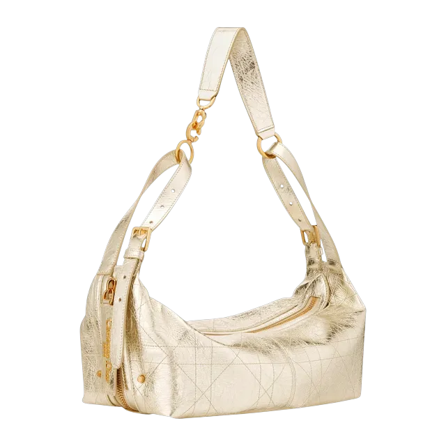 Dior Bag D-Journey Medium 33Cm Gold — Authentic Bags & Luggage at CLZTURE