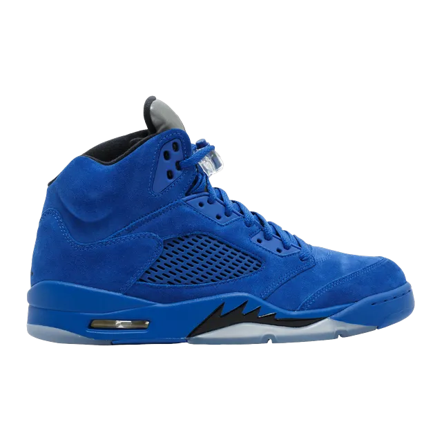 Jordan 5 Retro Blue Suede — Authentic Shoes & Footwear at CLZTURE