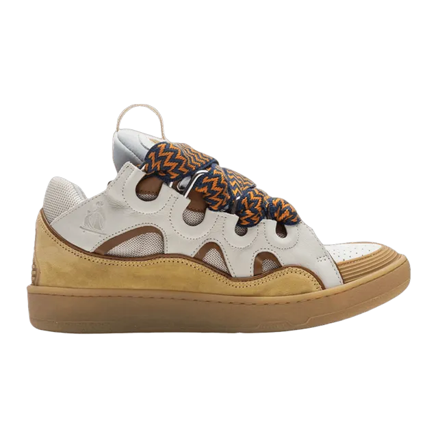 Lanvin Sneakers Curb Brown — Authentic Shoes & Footwear at CLZTURE
