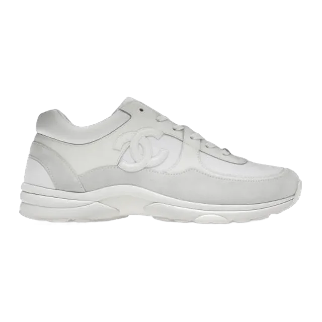 Chanel Cc Daim White — Authentic Chanel at CLZTURE