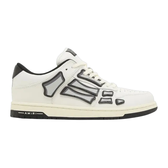Amiri Skel Top Low Chunky – White Black — Authentic Shoes & Footwear at CLZTURE