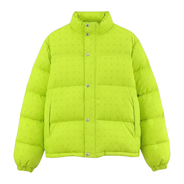Chrome Hearts Monogram Down Green — Authentic Jackets & Outerwear at CLZTURE