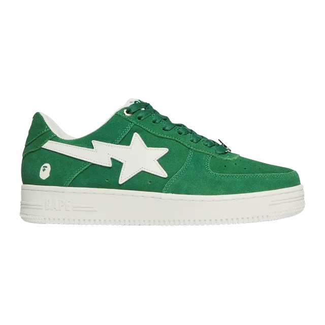 BAPE Bapesta Suede Pack – Green — Authentic Shoes & Footwear at CLZTURE
