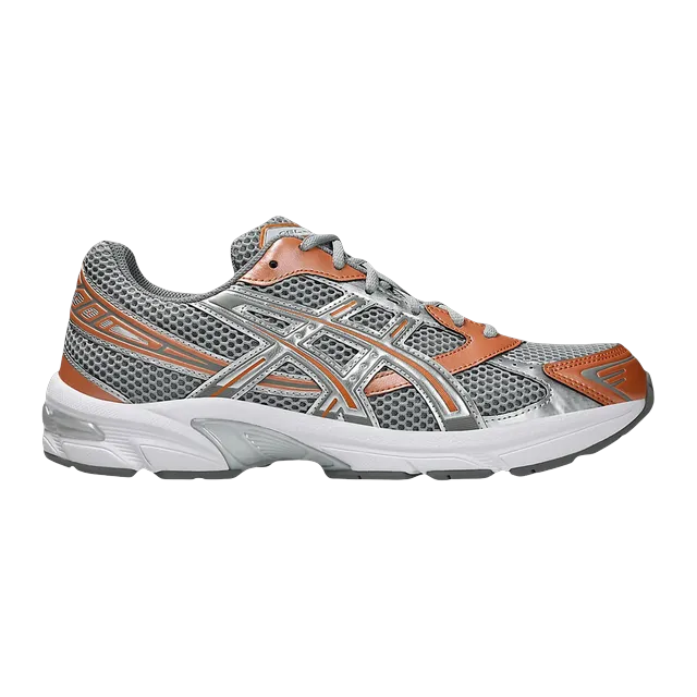 ASICS Gel 1130 Cement Grey Rust Orange — Authentic Shoes & Footwear at CLZTURE
