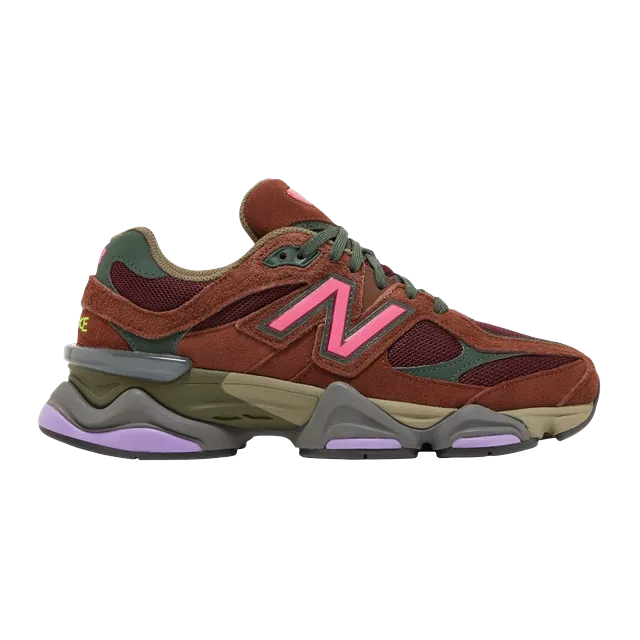 New Balance 9060 Burgundy Pink — Authentic Shoes & Footwear at CLZTURE