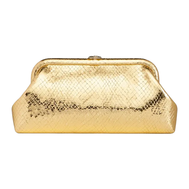 Jimmy Choo Skylar Gold — Authentic Clutches & Pouches at CLZTURE