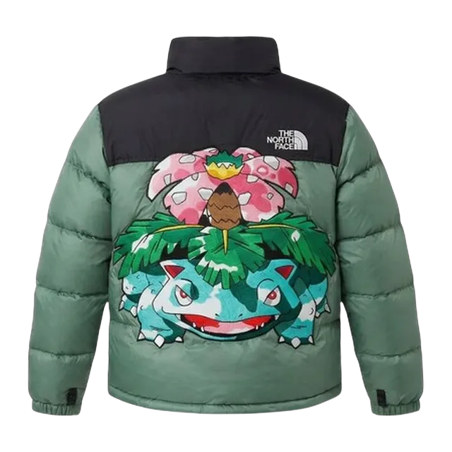 The North Face Pokémon x Nuptse 1996 Florizarre — Authentic Jackets & Outerwear at CLZTURE