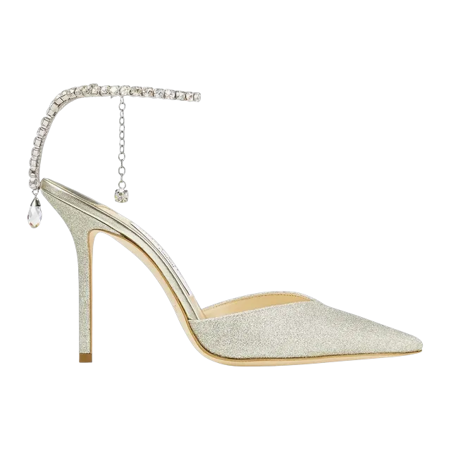 Jimmy Choo Saeda 100Mm White — Authentic at CLZTURE