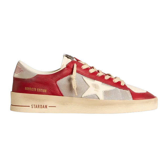 Golden Goose Sneakers Stardan Red — Authentic at CLZTURE