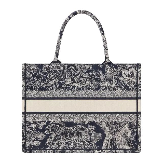 Bag Dior Book Tote Medium 36Cm Blue — Authentic Bags & Luggage at CLZTURE