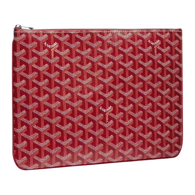 Goyard Sénat Mm 30Cm Red — Authentic Clutches & Pouches at CLZTURE