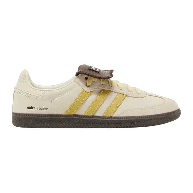 adidas Wales Bonner x Samba Ecru Tint Yellow — Authentic Shoes & Footwear at CLZTURE