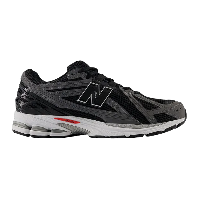 New Balance 1906R Black Castlerock Team Red — Authentic at CLZTURE