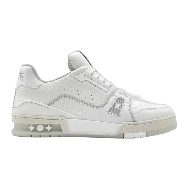 Louis Vuitton Trainer White Signature — Authentic louis-vuitton at CLZTURE