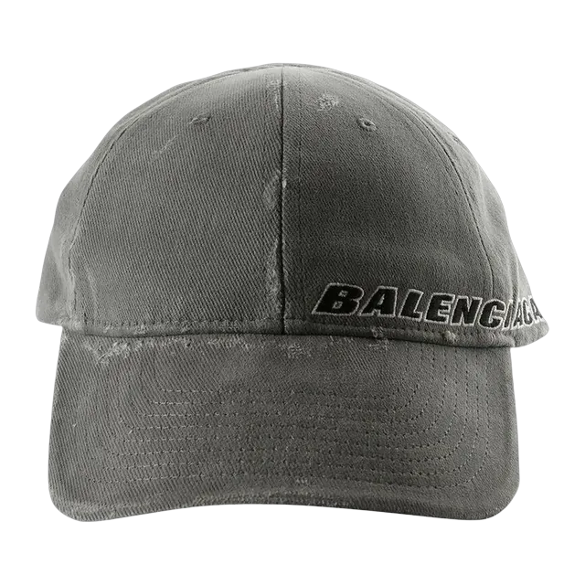 Balenciaga Cap Dark Grey — Authentic Accessories at CLZTURE