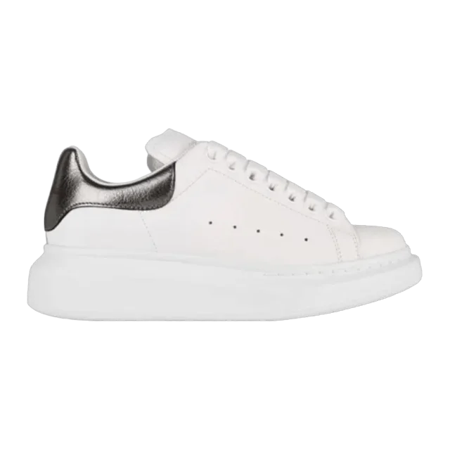 Alexander Mcqueen Oversized White Pearl Woman's Trainers — Authentic Alexander McQueen at CLZTURE