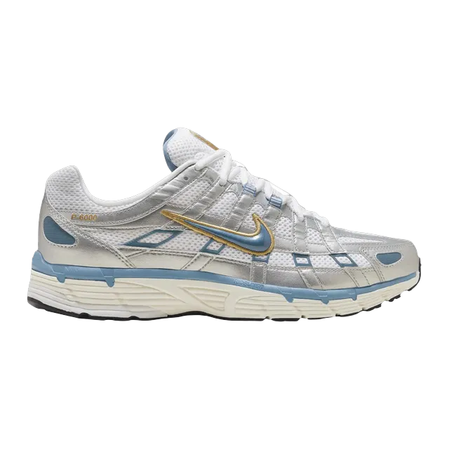 Nike P-6000 Metallic Silver Aegean Storm — Authentic Shoes & Footwear at CLZTURE