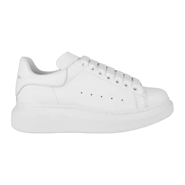 Alexander Mcqueen Oversized White Womans Trainers — Authentic Alexander McQueen at CLZTURE
