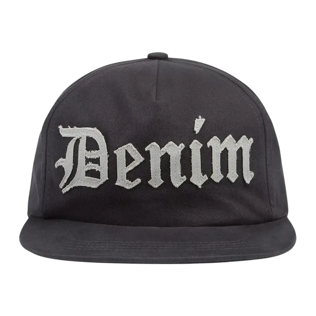 Denim Tears Denim Cut Out Cap Charcoal — Authentic Denim Tears in stock at CLZTURE