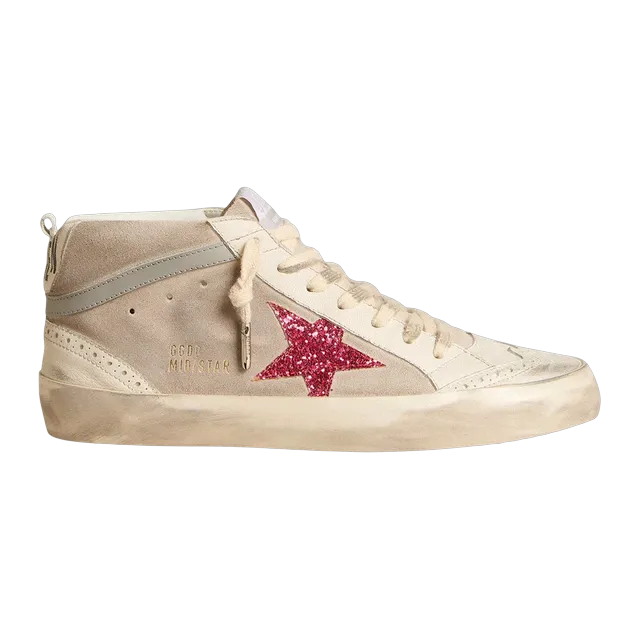 Golden Goose Sneakers Mid Star White — Authentic Golden Goose in stock at CLZTURE
