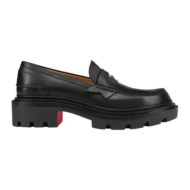 Christian Louboutin Moc College Black — Authentic Shoes & Footwear at CLZTURE
